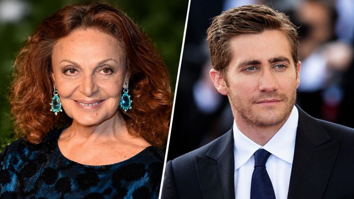 Diane von Furstenberg and Jake Gyllenhaal