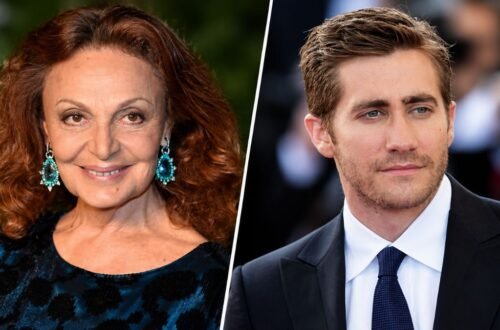 Diane von Furstenberg and Jake Gyllenhaal